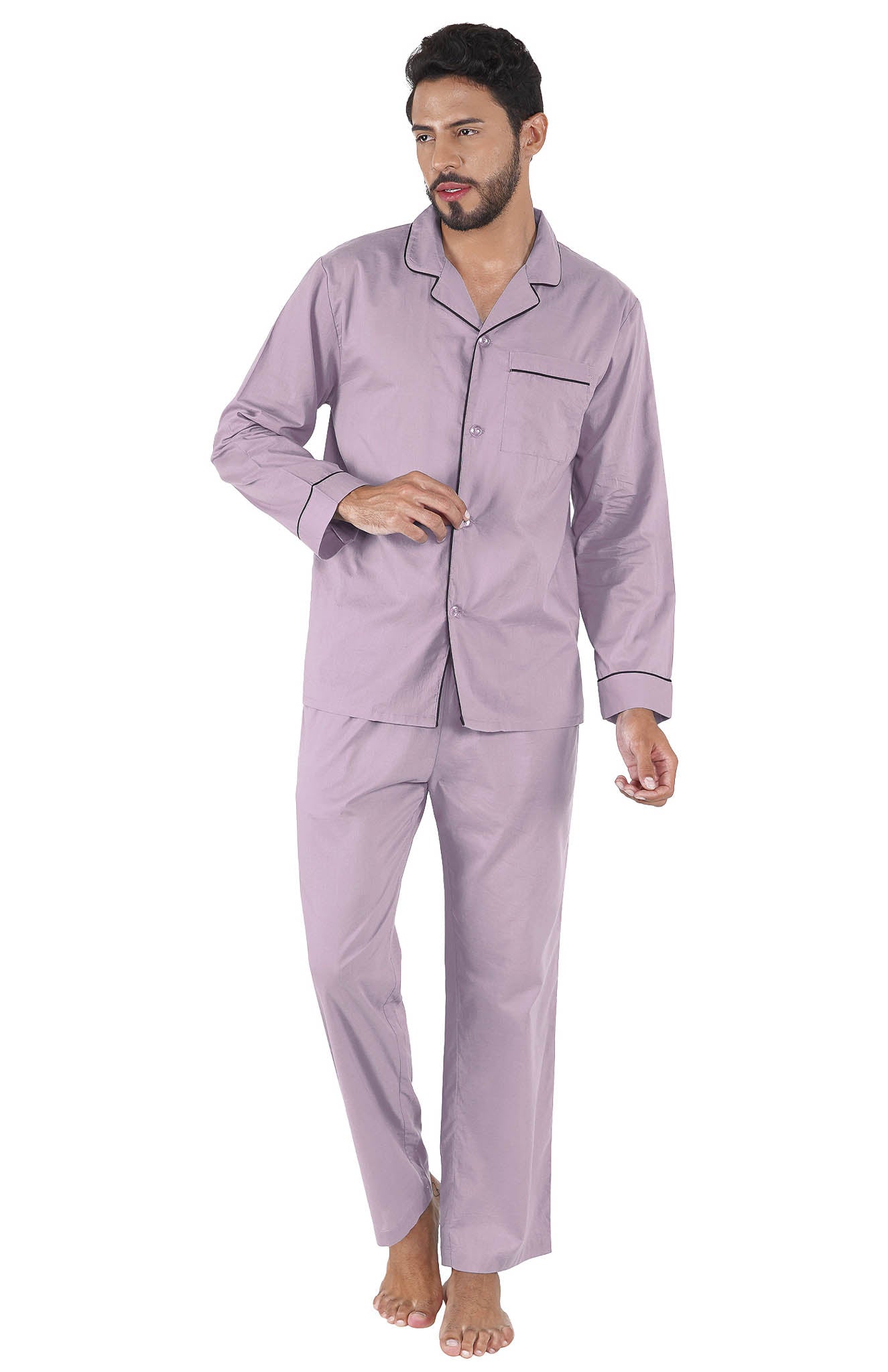 Lavender Rush | Lounge Wear Set | 100% Cotton