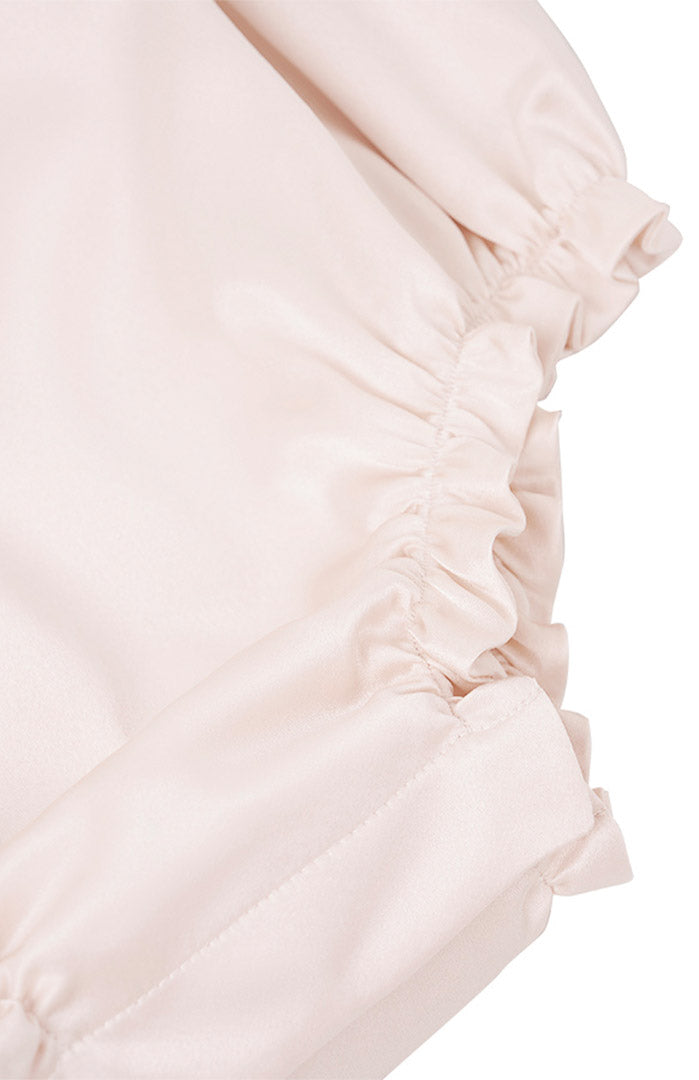 Silky Snuggle Romper | Satin Kids Wear