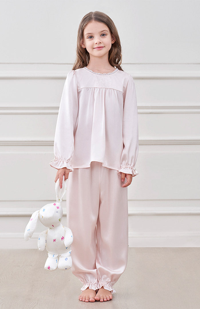 Jasmine Dreams Satin Loungewear Set