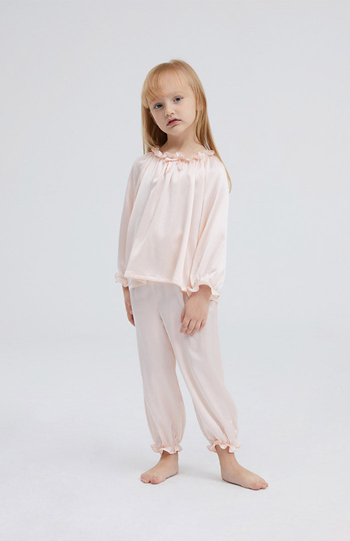 Lullaby Princess Set – Kids Satin Loungewear