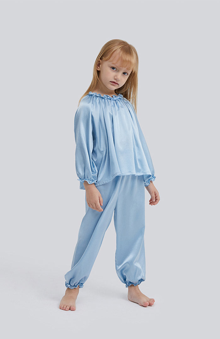 Lullaby Princess Set – Kids Satin Loungewear