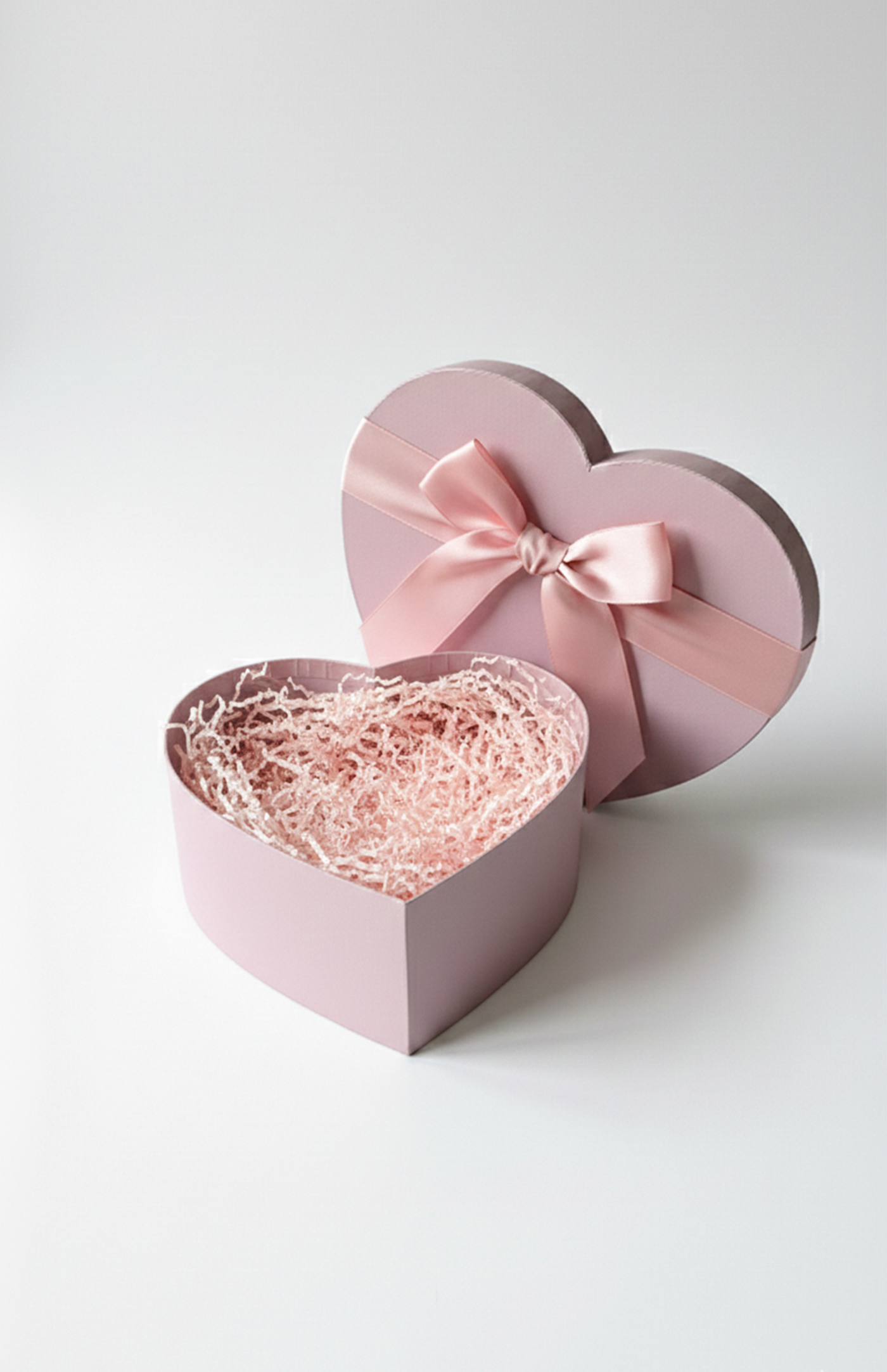 Pink Heart Shape Box